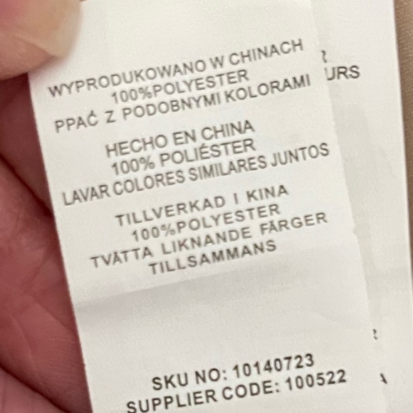 Missguided Woman’s Champage Gold Frill Hi/Low Cami Dress size: 8 NWOT - Picture 13 of 14